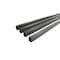 Ejoy 2.4 in. W x 78.74 in. L x 1.65 in. Thick WPC Composite Outdoor Wall Louver Screen, 4PK WPC-BrushedBlack - alternate 2